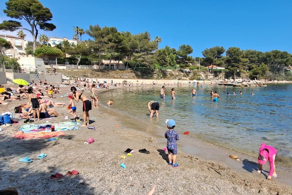 Magnifique T2 - Les Pieds Dans L'Eau Piscine/Plage 카리르루에 외부 사진